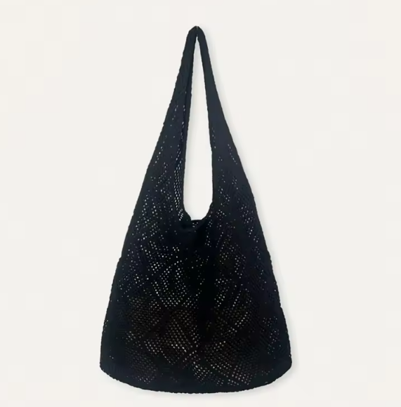 Tas Rajut Hitam